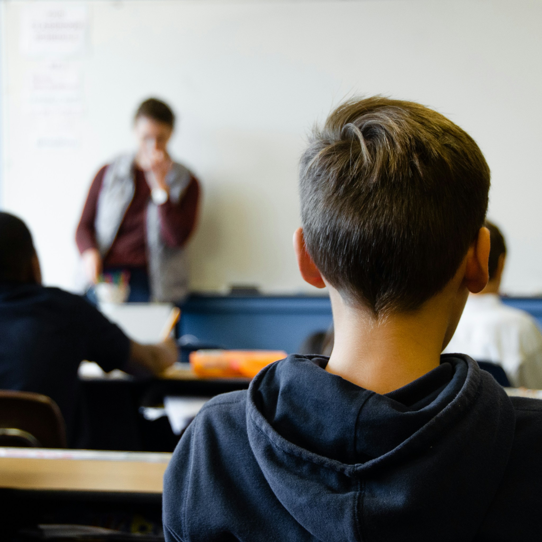 Children in a classroom